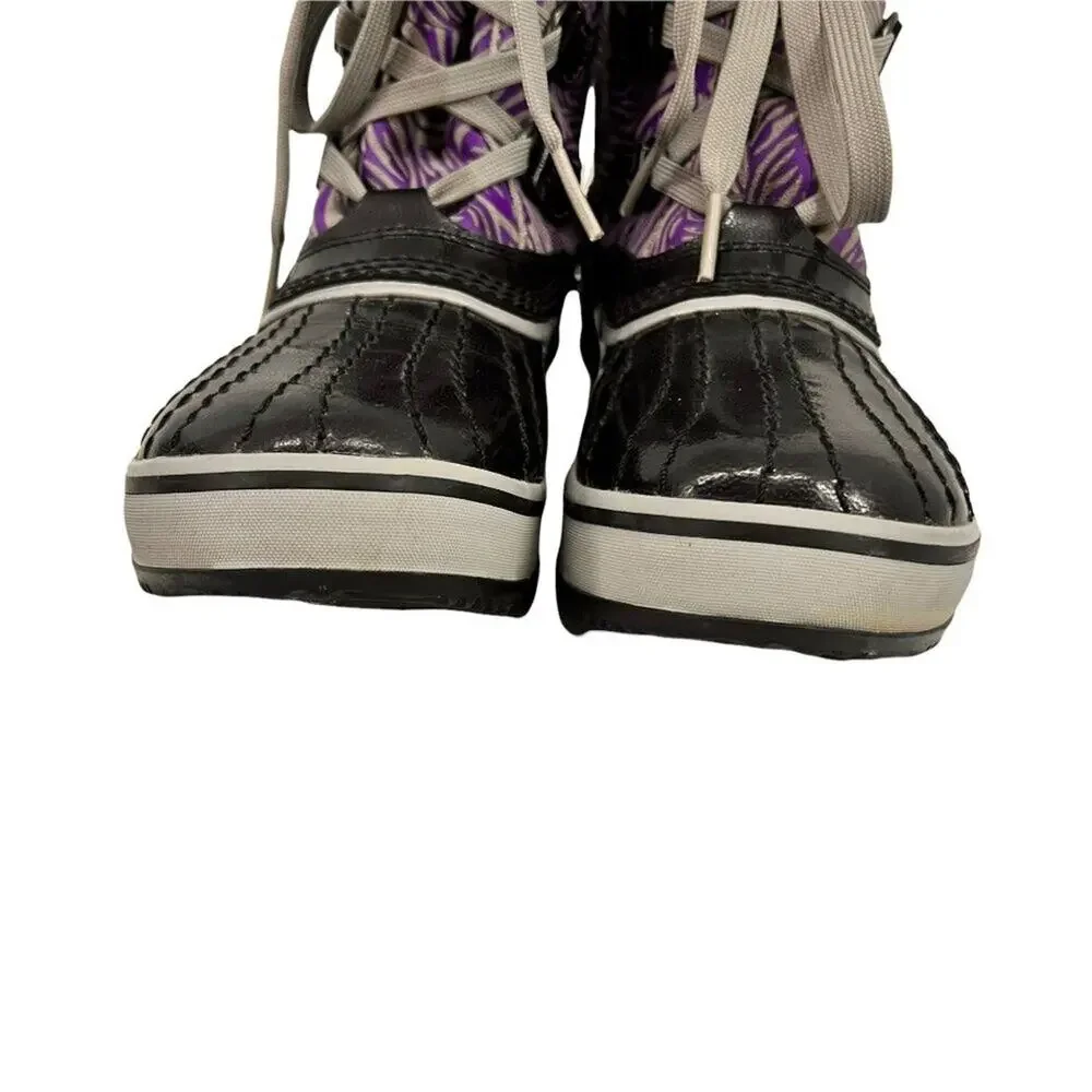 Sorel Tivoli Snow(Youth) NY1822 010 Boots Winter Shoes Size 5